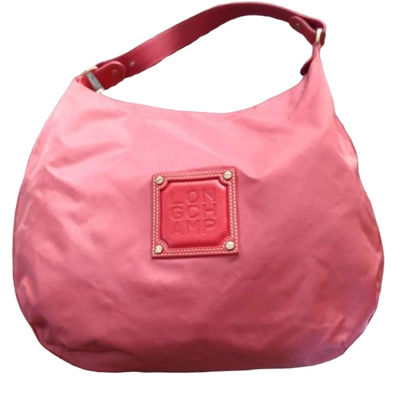Longchamp Handbags - Longchamp Pink Shoulder Bag